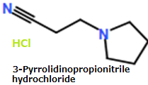 CAS#3-Pyrrolidinopropionitrile hydrochloride